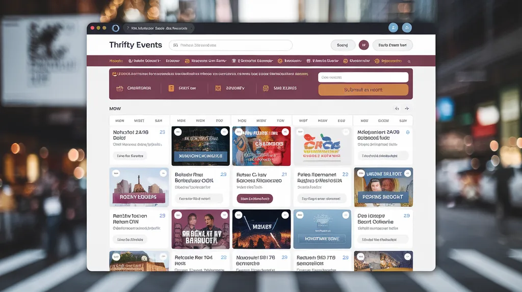 About ThriftyEvents net