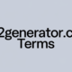 CK2Generator.com Terms