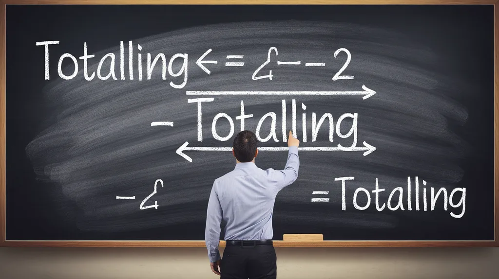 Totalling vs Totaling