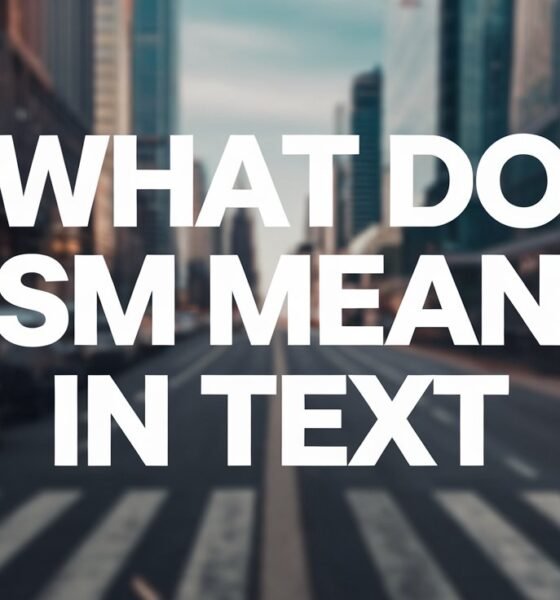 What Do SM Mean in Text